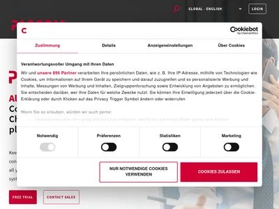 Website von pascom GmbH & Co. KG