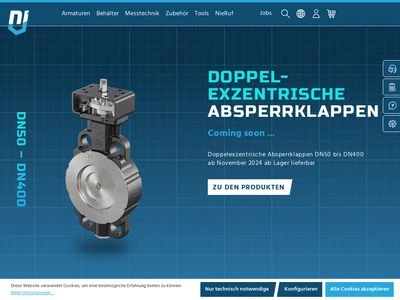 Website von NieRuf GmbH