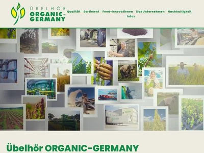 Website von Naturkost Übelhör GmbH & Co. KG