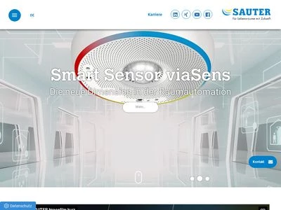 Website von Sauter-Cumulus GmbH