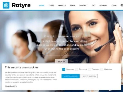 Website von Rotyre Deutschland GmbH