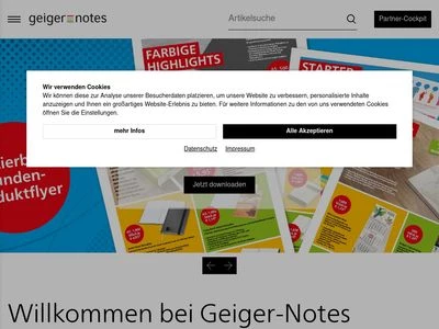 Website von Geiger-Notes AG