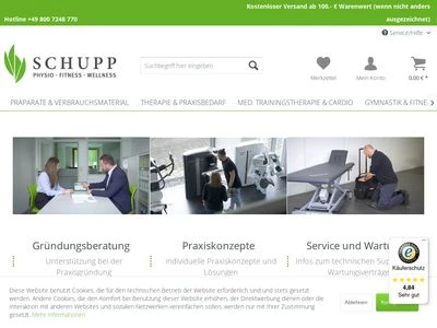 Website von Schupp GmbH & Co. KG