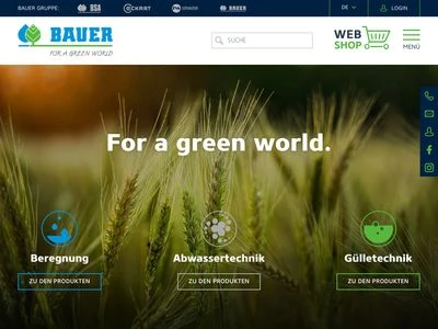 Website von Röhren- und Pumpenwerk Bauer GmbH