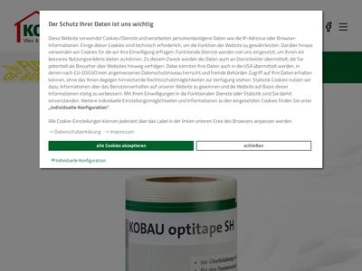 Website von KOBAU GmbH & Co. KG