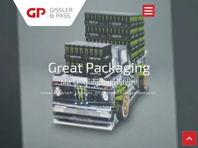 Website von Gissler & Pass GmbH