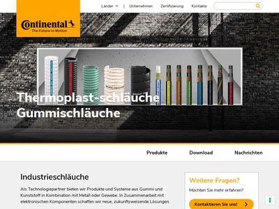 Website von Contitech Schlauch GmbH