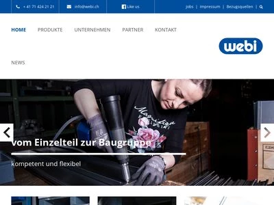 Website von Etter+CO AG