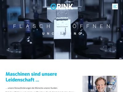 Website von RINK GmbH & Co. KG