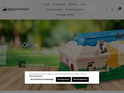 Website von Eberhard Hollmann GmbH & Co. KG