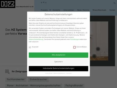 Website von Hans Weitzel GmbH & Co. KG