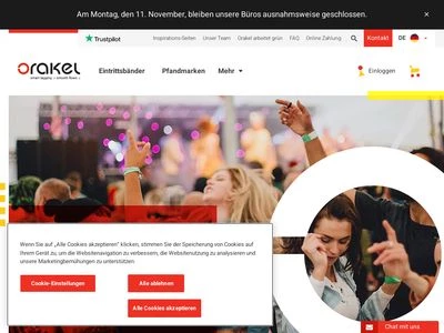 Website von Orakel BV