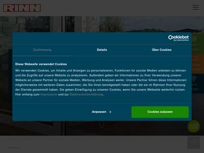 Website von Rinn Beton- und Naturstein GmbH & Co. KG