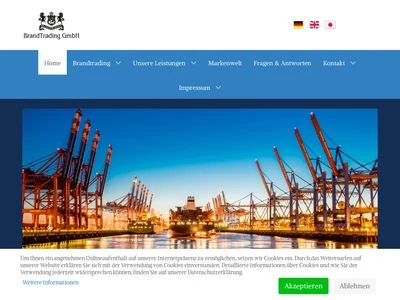 Website von L&K BrandTrading GmbH