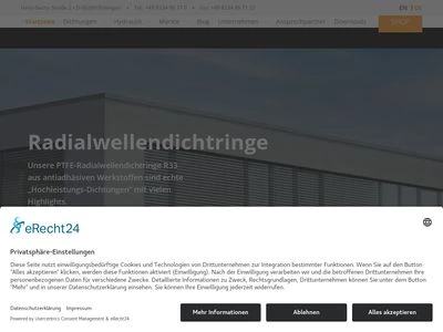 Website von Seal Concept GmbH