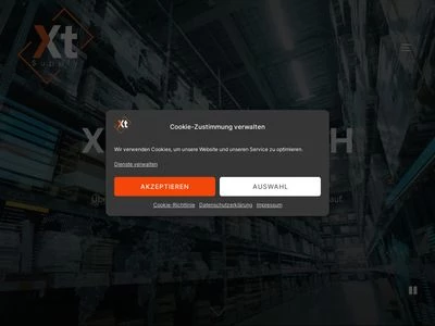 Website von Xt Supply GmbH