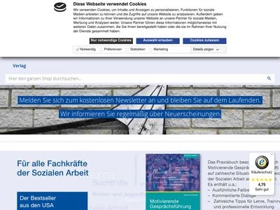 Website von Lambertus-Verlag GmbH