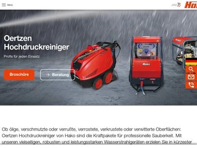 Website von von Oertzen GmbH