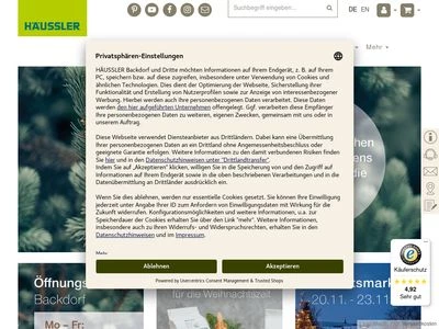 Website von Karl-Heinz HÄUSSLER GmbH