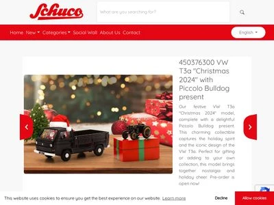 Website von Schuco DICKIE-SPIELZEUG GmbH & Co. KG