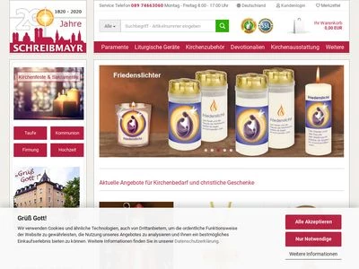 Website von J.G.SCHREIBMAYR GmbH