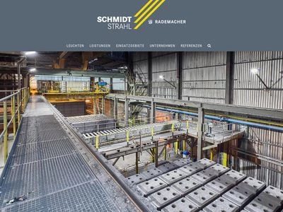 Website von Schmidt-Strahl GmbH