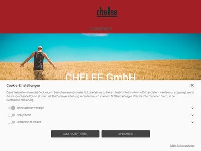 Website von CHELEE GmbH