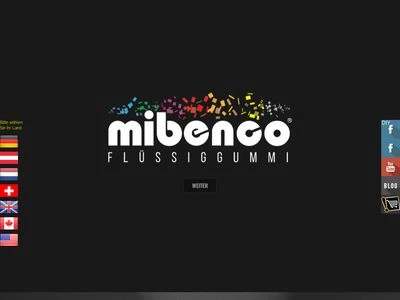 Website von mibenco® gmbh