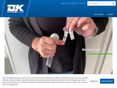 Website von D&K GmbH & Co KG