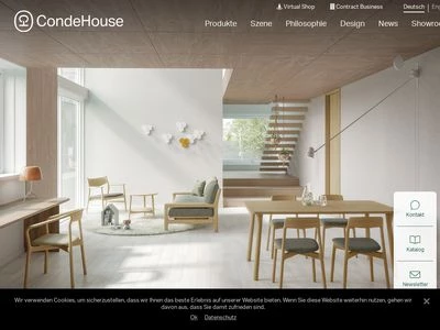 Website von Conde House Europe GmbH