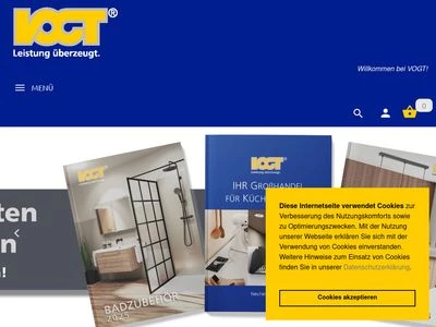 Website von HORST VOGT GmbH