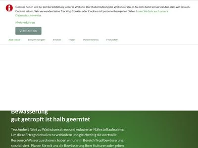 Website von Wurth Pflanzenschutz GmbH