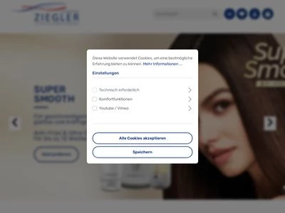 Website von Gebrüder Ziegler GmbH & Co. KG