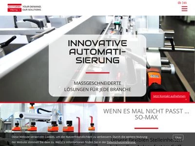 Website von so-matec Yilong GmbH