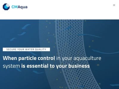 Website von CM Aqua Technologies GmbH