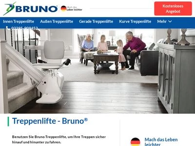 Website von Premium Treppenlifte GmbH