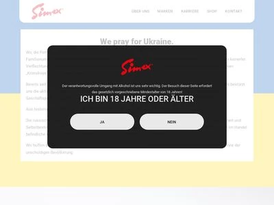 Website von Simex Vertrieb GmbH & Co. KG