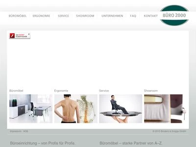 Website von Broders & Knigge GmbH