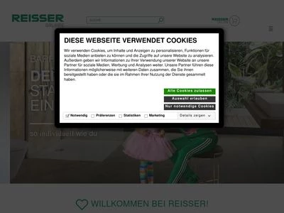 Website von REISSER AG