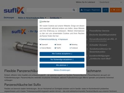 Website von Suflix