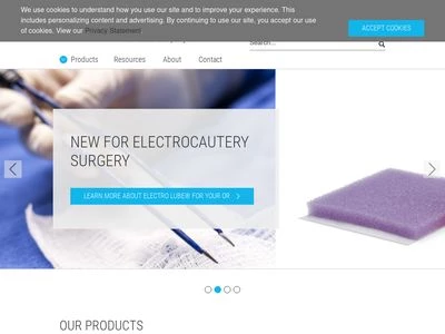 Website von Key Surgical GmbH