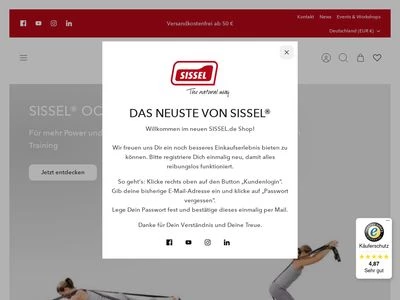 Website von Novacare GmbH