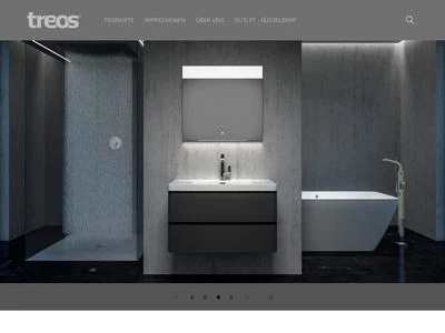 Website von Treos GmbH