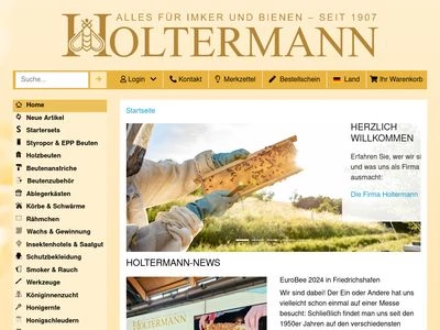 Website von Heinrich Holtermann KG