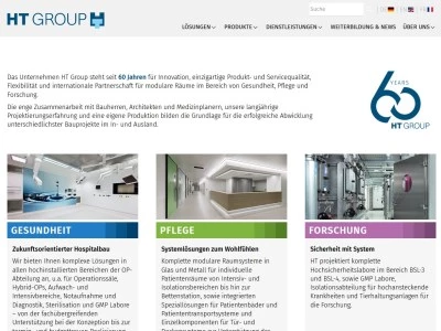 Website von HT Group GmbH