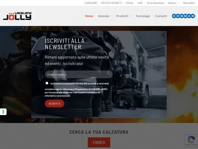 Website von Jolly Scarpe s.p.a.