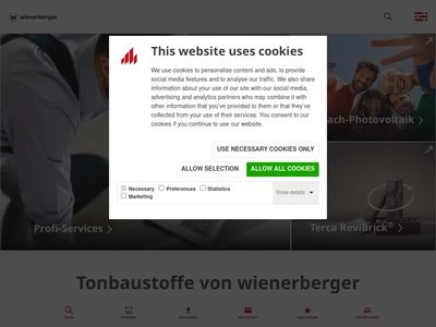 Website von Wienerberger GmbH