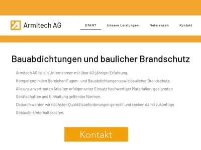 Website von Armitech AG