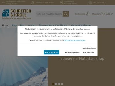 Website von Schreiter & Kroll GmbH