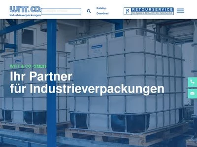 Website von A.Witt + Co. GmbH